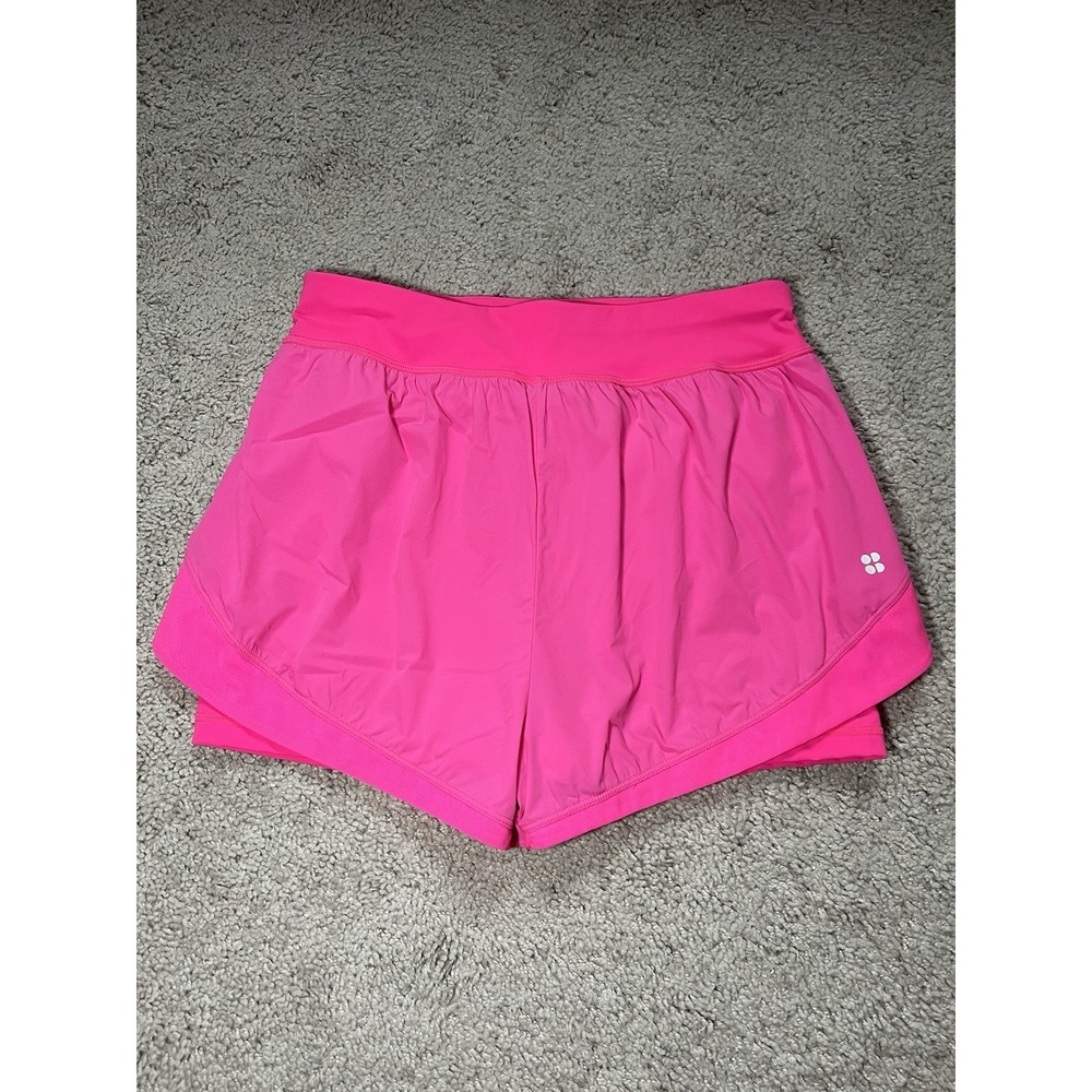 Sweaty Betty Got Pink Shorts Women's Size 8 Running Walking Workout